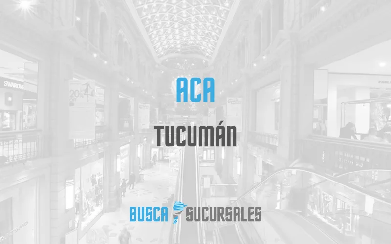 Aca en Tucumán