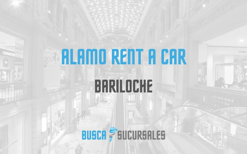 Alamo Rent A Car en Bariloche