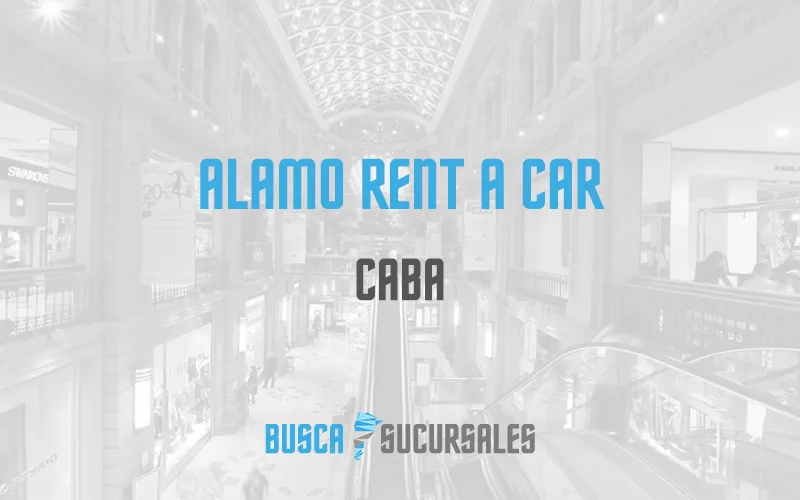 Alamo Rent A Car en CABA