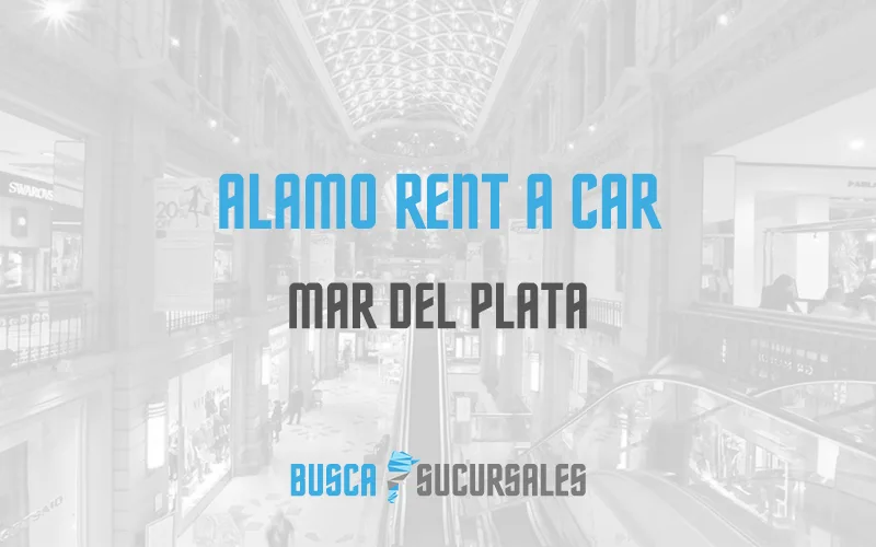 Alamo Rent A Car en Mar del Plata