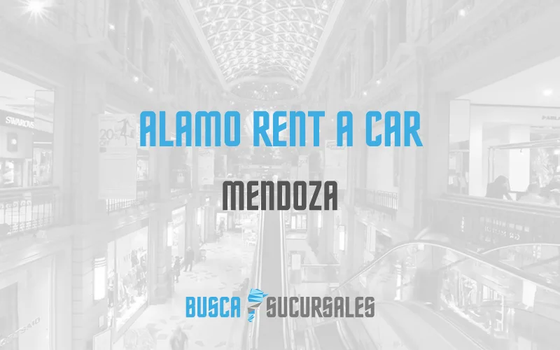 Alamo Rent A Car en Mendoza
