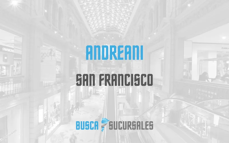 Andreani en San Francisco
