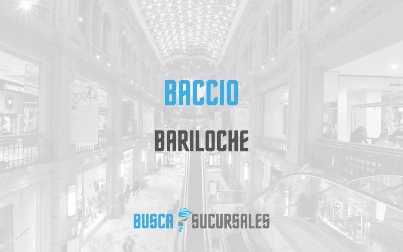 Baccio en Bariloche