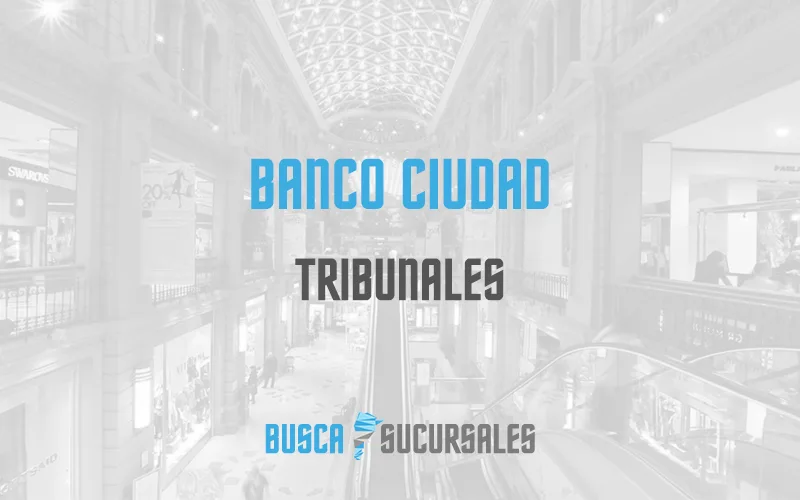 Banco Ciudad en Tribunales