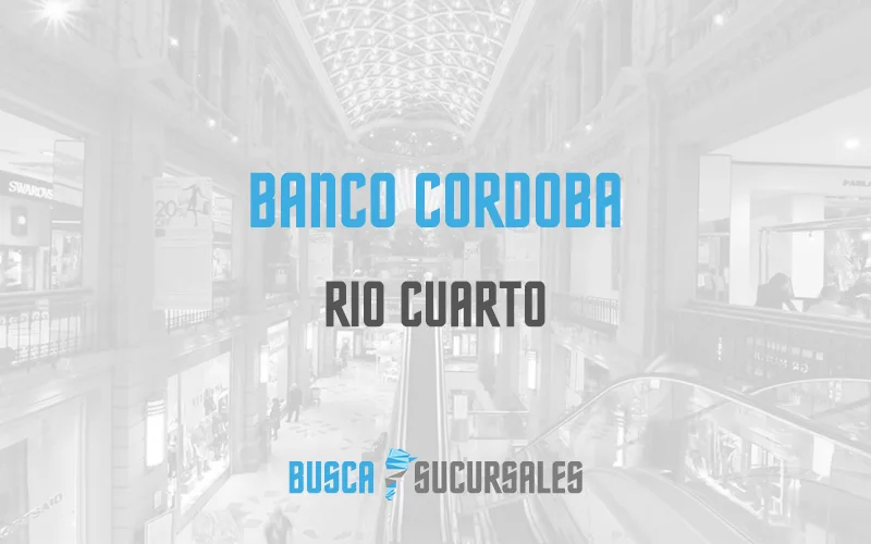 Banco Cordoba en Rio Cuarto