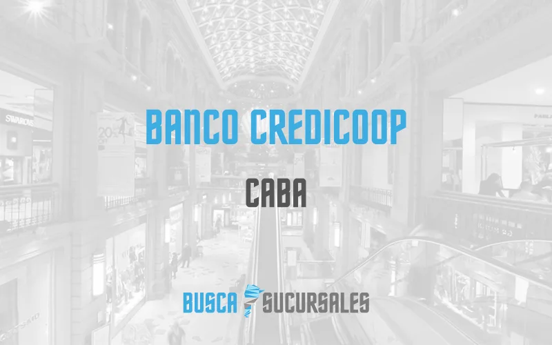 Banco Credicoop en CABA