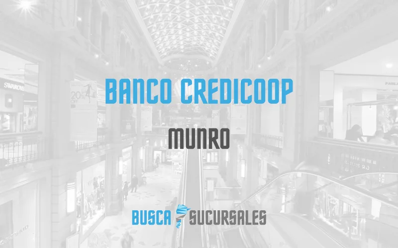 Banco Credicoop en Munro