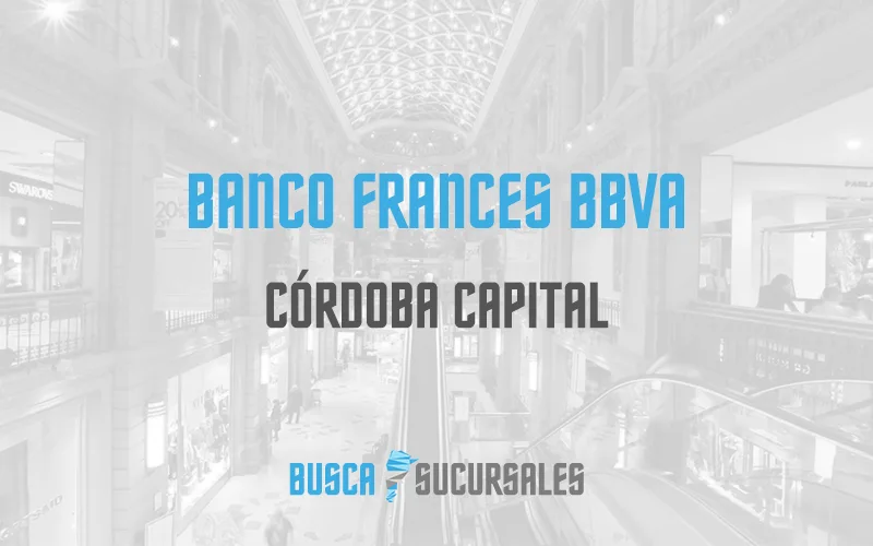 Banco Frances BBVA en Córdoba Capital