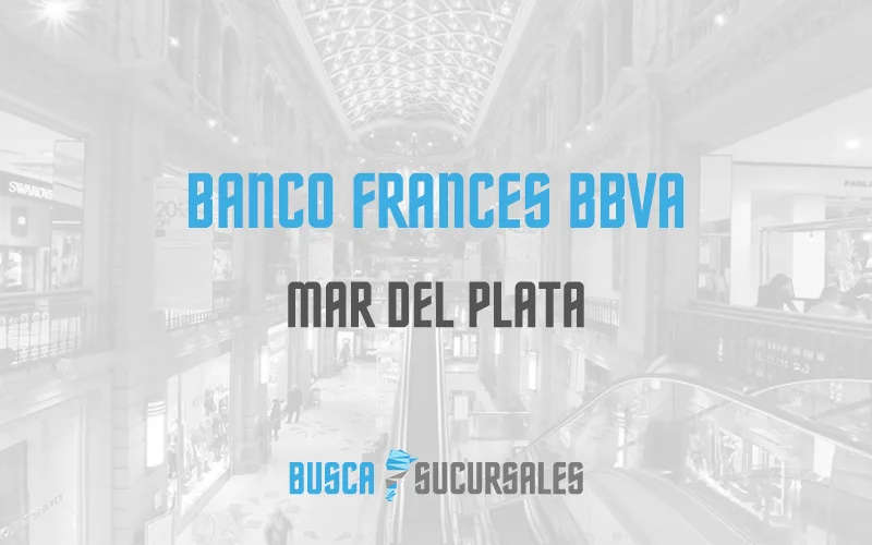 Banco Frances BBVA en Mar del Plata