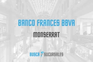 Banco Frances BBVA en Monserrat