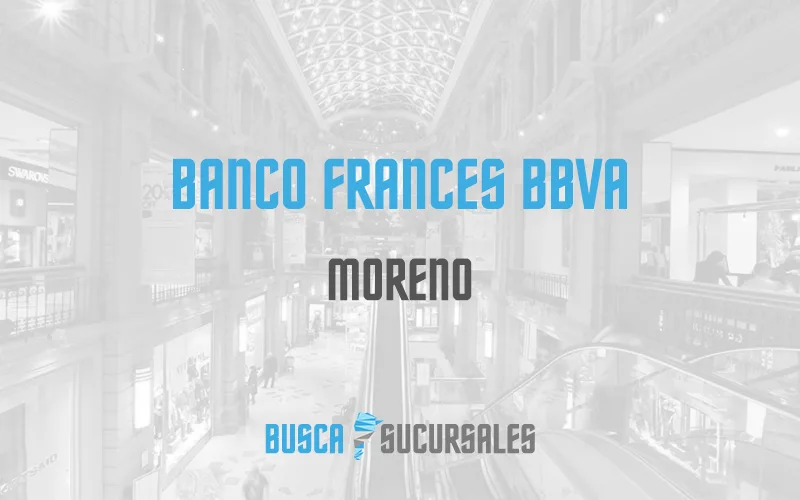 Banco Frances BBVA en Moreno