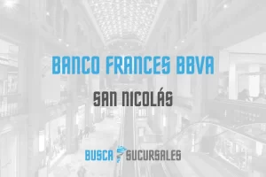 Banco Frances BBVA en San Nicolás