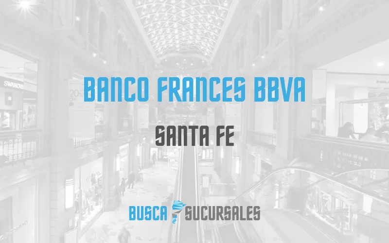 Banco Frances BBVA en Santa Fe