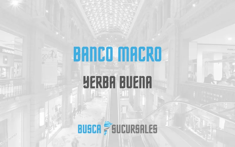 Banco Macro en Yerba Buena