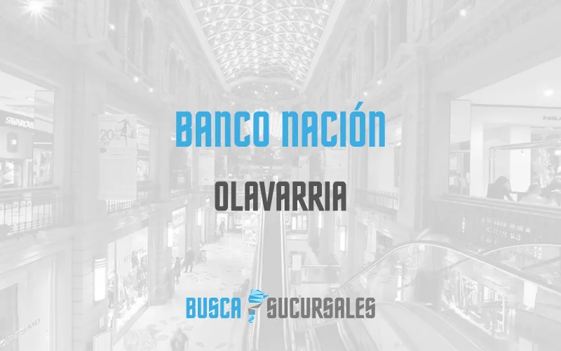 Banco Nación en Olavarria