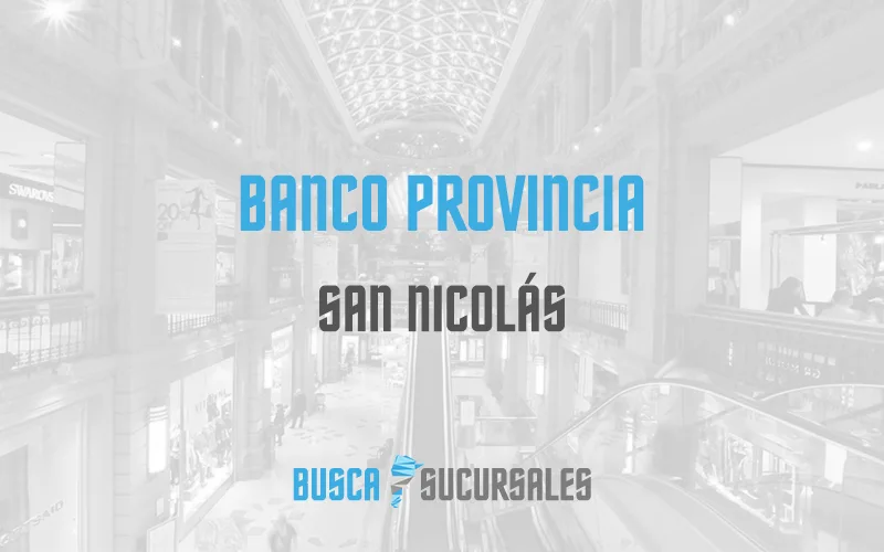 Banco Provincia en San Nicolás