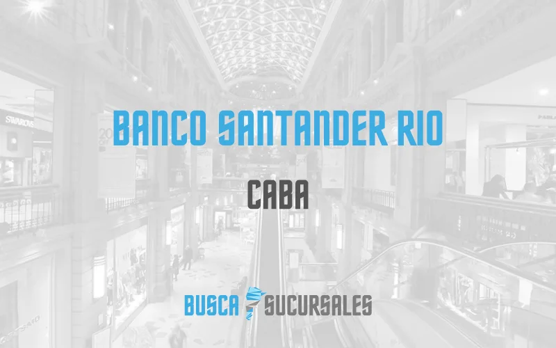 Banco Santander Rio en CABA