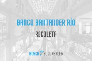 Banco Santander Río en Recoleta