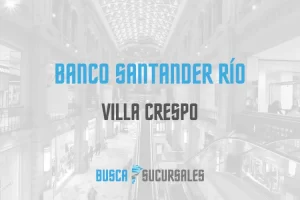 Banco Santander Río en Villa Crespo