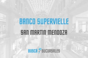 Banco Supervielle en San Martin Mendoza
