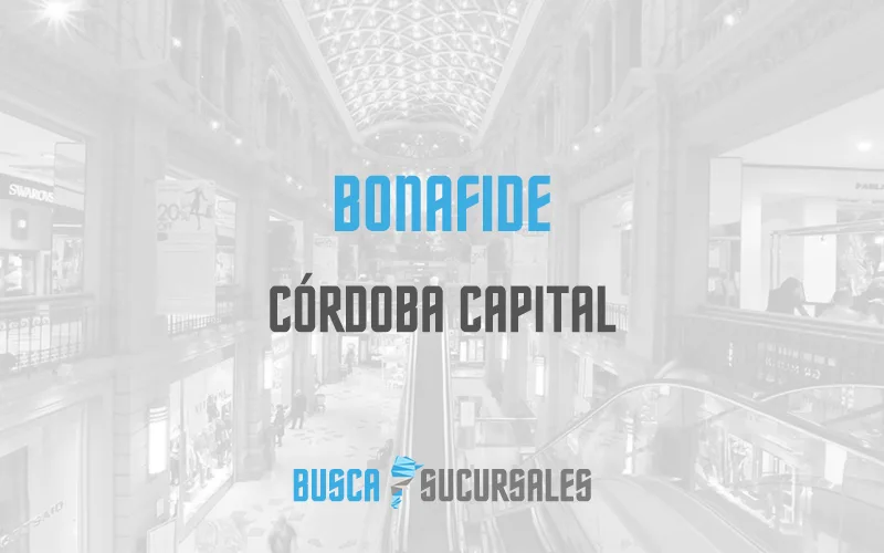 Bonafide en Córdoba Capital