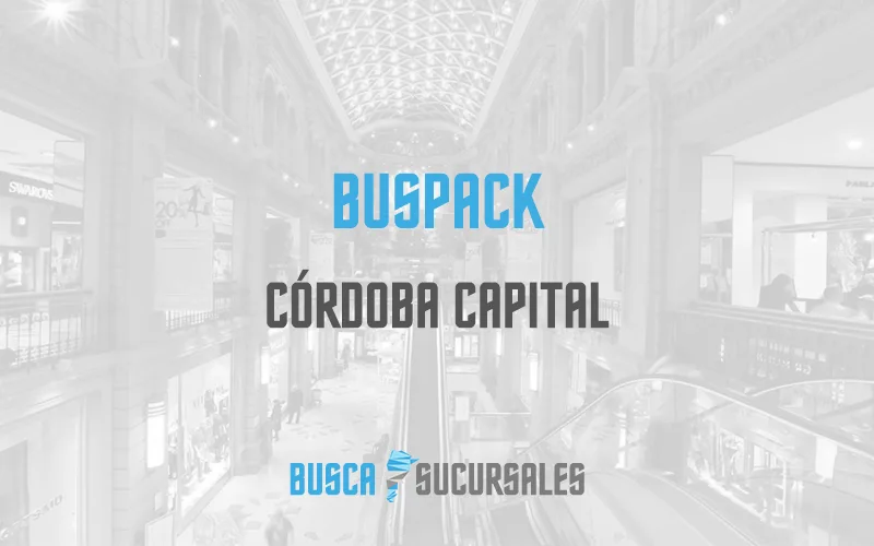 Buspack en Córdoba Capital