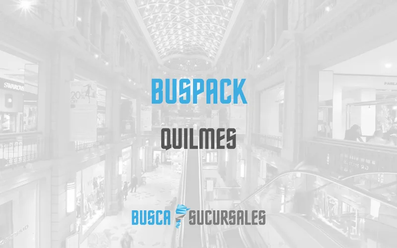 Buspack en Quilmes