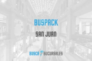 Buspack en San Juan