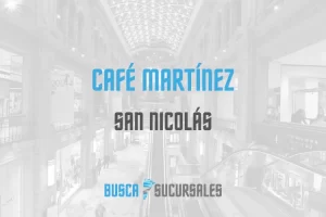 Café Martínez en San Nicolás