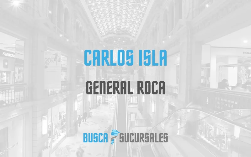 Carlos Isla en General Roca