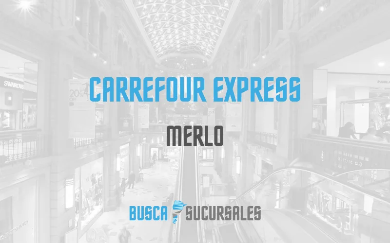 Carrefour Express en Merlo