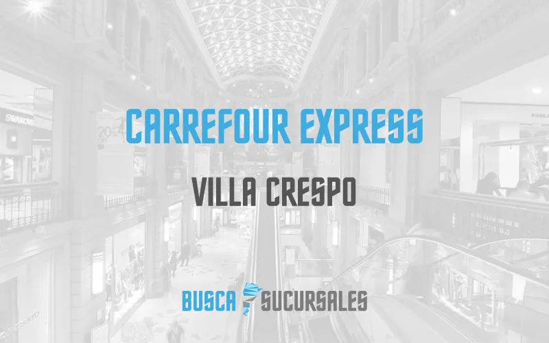 Carrefour Express en Villa Crespo