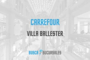 Carrefour en Villa Ballester