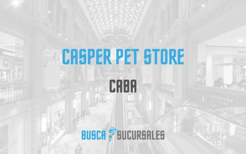 Casper Pet Store en CABA