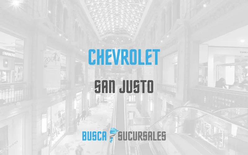 Chevrolet en San Justo