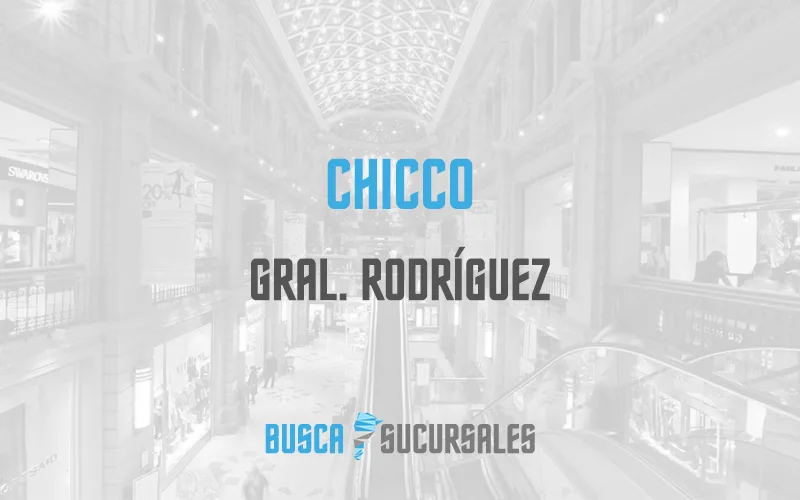 Chicco en Gral. Rodríguez