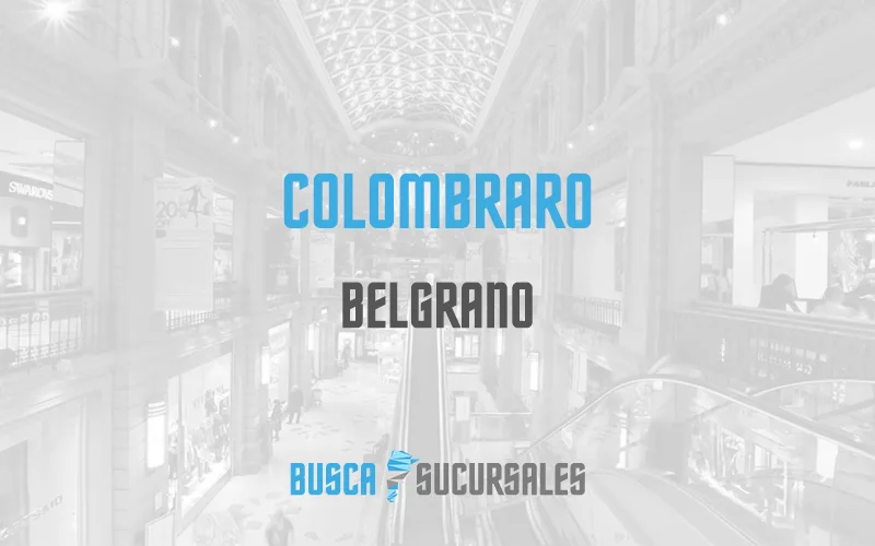 Colombraro en Belgrano