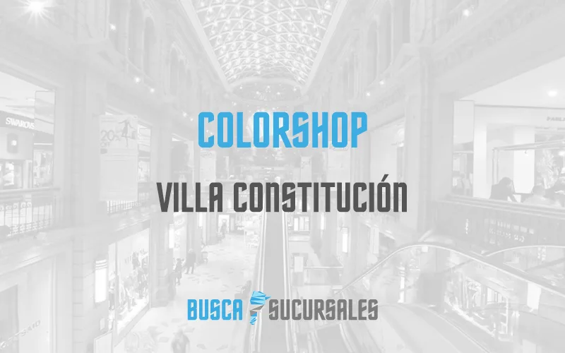 Colorshop en Villa Constitución