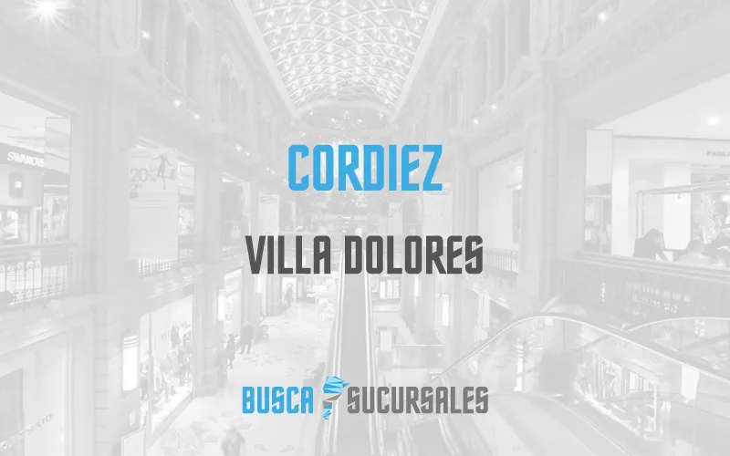 Cordiez en Villa Dolores