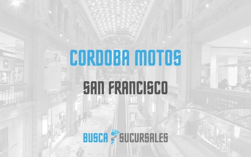 Cordoba Motos en San Francisco