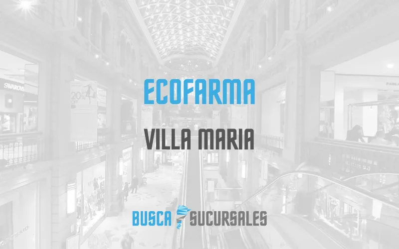 Ecofarma en Villa Maria