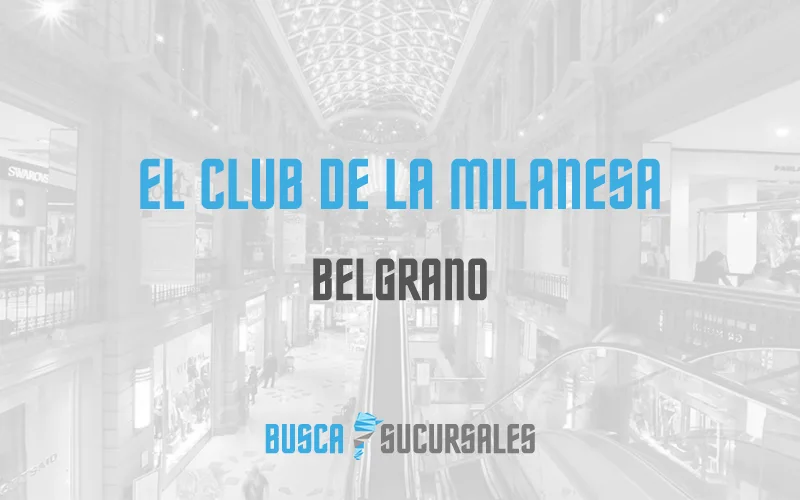 El Club De La Milanesa en Belgrano