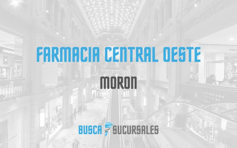 Farmacia Central Oeste en Moron