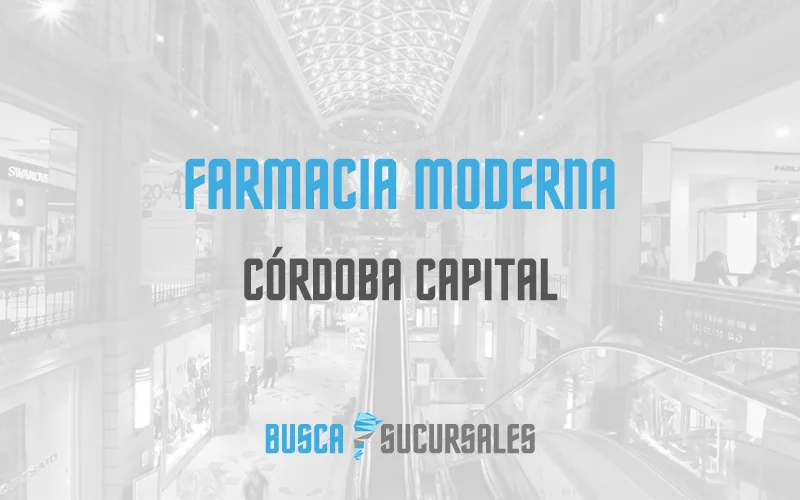 Farmacia Moderna en Córdoba Capital