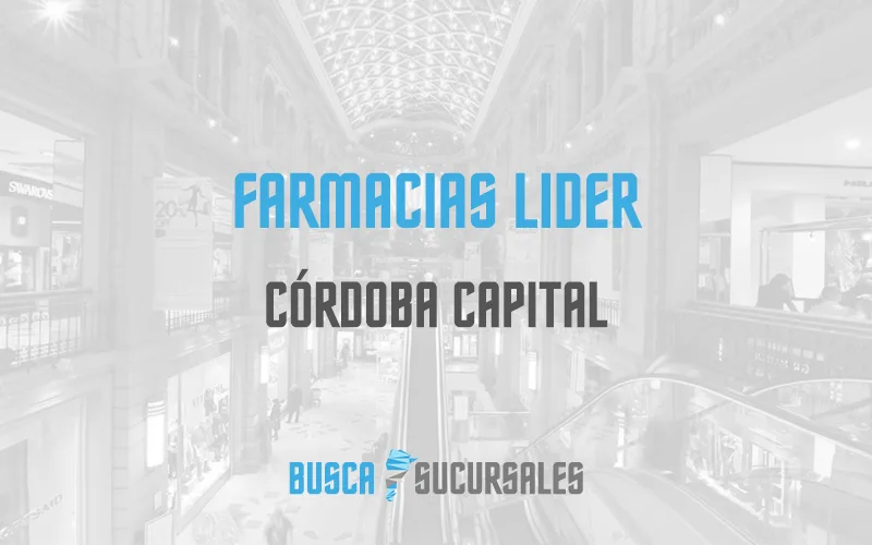 Farmacias Lider en Córdoba Capital