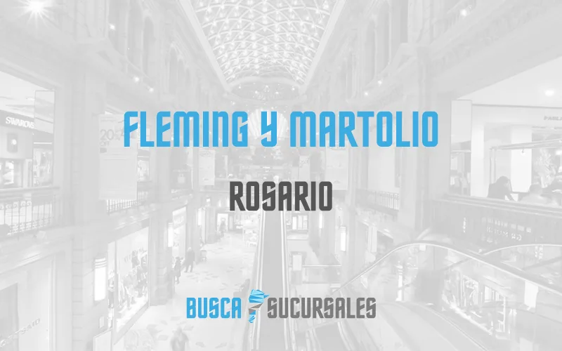 Fleming y Martolio en Rosario