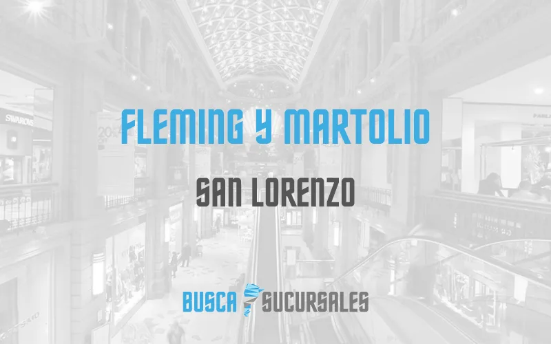 Fleming y Martolio en San Lorenzo