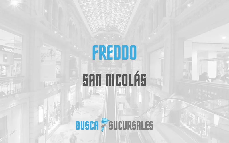 Freddo en San Nicolás