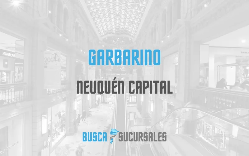 Garbarino en Neuquén Capital