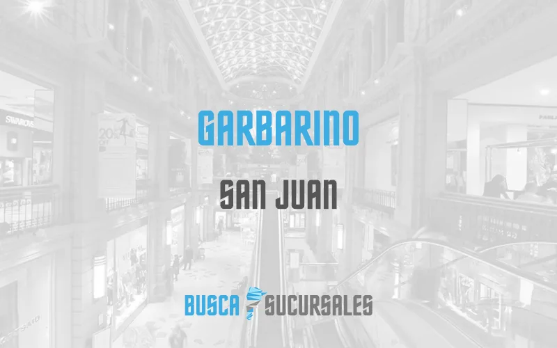 Garbarino en San Juan